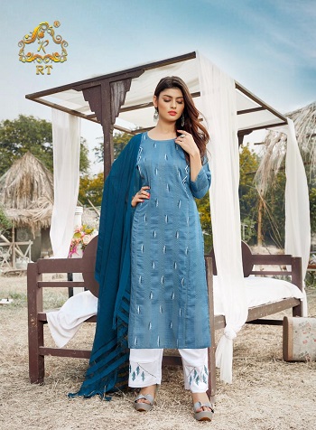 Rijiya Trends RT Brand Launches New Kurtis with Bottom And Dupatta Catalogue Vasant, Vasant Viscose Kurtis With Rayon Bottom Plazzo Catalogue In Wholesale Market, Buy Ladies Readymade Dress In Wholesale for Business